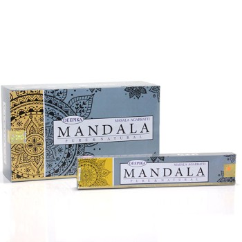 Deepika Mandala Aromalı Çubuk Tütsü Deepika Mandala Aromalı Çubuk Tütsü
