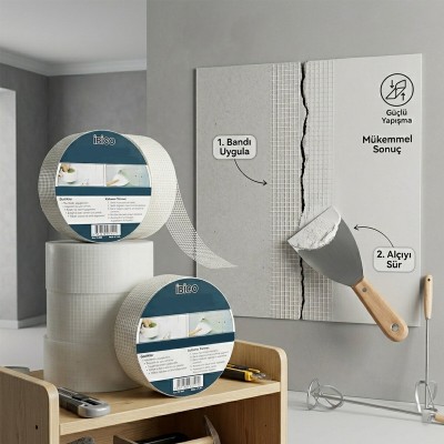 Derz ve Alçıpan Bandı - 50 mm x 45 mt - File Bant Derz ve Alçıpan Bandı - 50 mm x 45 mt - File Bant