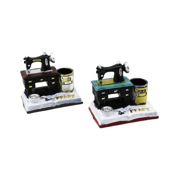 Dikiş Makinesi Tasarımlı Dekoratif Biblo - Kalemlik - Vintage Model Dikiş Makinesi Tasarımlı Dekoratif Biblo - Kalemlik - Vintage Model