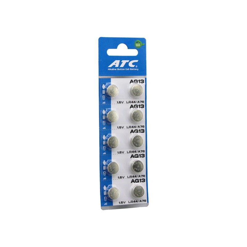 Düğme Pil - 10'lu Kart Paket - 1.5V - Alkalin Düğme Pil - 10'lu Kart Paket - 1.5V - Alkalin