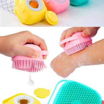 Duş Jeli Hazneli Banyo Masaj Kesesi