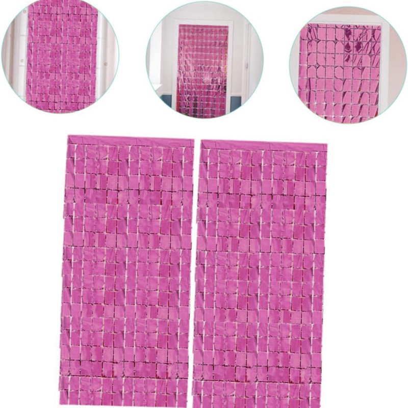 Ekstra Metalize Rose Gold Disko Kapı Perdesi Ekstra Metalize Rose Gold Disko Kapı Perdesi