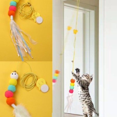 Elastik Yapışkanlı Kedi Oyun Oltası Elastik Yapışkanlı Kedi Oyun Oltası
