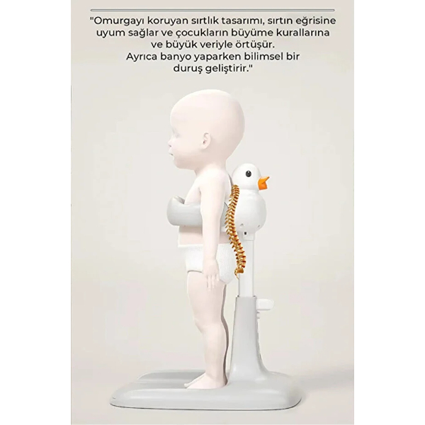 Ergonomik Ördekli Bebek Banyo Yıkama Yardımcısı Ergonomik Ördekli Bebek Banyo Yıkama Yardımcısı