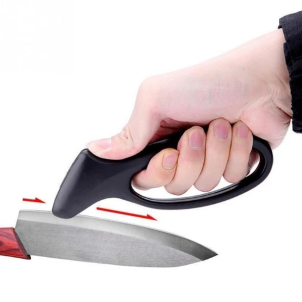Ergonomik Paslanmaz Çelik Manuel Bıçak Bileme Aleti Ergonomik Paslanmaz Çelik Manuel Bıçak Bileme Aleti