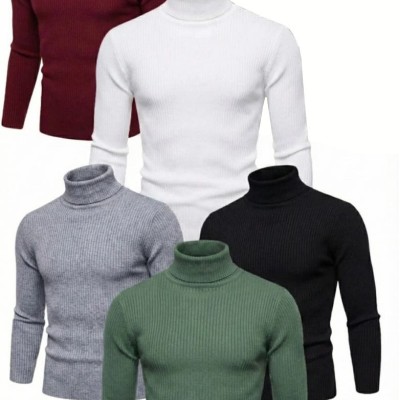 ERKEK 5'li Siyah, Beyaz, Bordo, Gri, Haki Kaşkorse Boğazlı Likralı Fitilli Slimfit Body ERKEK 5'li Siyah, Beyaz, Bordo, Gri, Haki Kaşkorse Boğazlı Likralı Fitilli Slimfit Body
