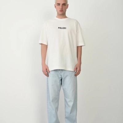 Erkek Baskılı T-Shirt Kısa Kol Bisiklet Yaka Rahat Kalıp Tişört - Beyaz Erkek Baskılı T-Shirt Kısa Kol Bisiklet Yaka Rahat Kalıp Tişört - Beyaz