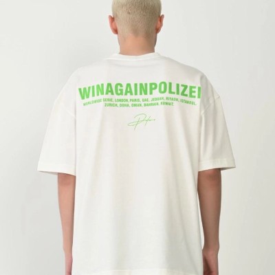 Erkek Baskılı T-Shirt Kısa Kol Bisiklet Yaka Rahat Kalıp Tişört - Beyaz Erkek Baskılı T-Shirt Kısa Kol Bisiklet Yaka Rahat Kalıp Tişört - Beyaz