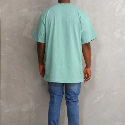 Erkek Baskılı T-Shirt Kısa Kol Bisiklet Yaka Rahat Kalıp Tişört - Mint Yeşili Erkek Baskılı T-Shirt Kısa Kol Bisiklet Yaka Rahat Kalıp Tişört - Mint Yeşili