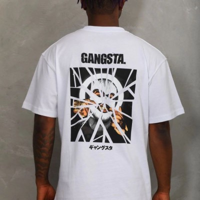 Erkek Baskılı T-Shirt Kısa Kol Bisiklet Yaka Regular Fit Rahat Kalıp Günlük Tişört - Beyaz Erkek Baskılı T-Shirt Kısa Kol Bisiklet Yaka Regular Fit Rahat Kalıp Günlük Tişört - Beyaz
