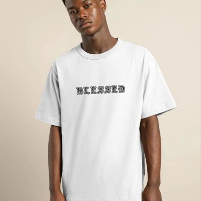 Erkek Baskılı T-Shirt Kısa Kol Bisiklet Yaka Regular Fit Rahat Kalıp Günlük Tişört - Beyaz Erkek Baskılı T-Shirt Kısa Kol Bisiklet Yaka Regular Fit Rahat Kalıp Günlük Tişört - Beyaz