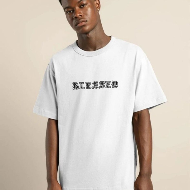 Erkek Baskılı T-Shirt Kısa Kol Bisiklet Yaka Regular Fit Rahat Kalıp Günlük Tişört - Beyaz Erkek Baskılı T-Shirt Kısa Kol Bisiklet Yaka Regular Fit Rahat Kalıp Günlük Tişört - Beyaz