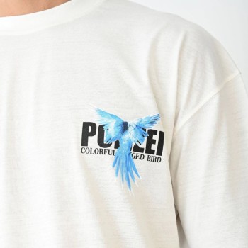 Erkek Baskılı T-Shirt Kısa Kol Bisiklet Yaka Regular Fit Rahat Kalıp Günlük Tişört - Beyaz Erkek Baskılı T-Shirt Kısa Kol Bisiklet Yaka Regular Fit Rahat Kalıp Günlük Tişört - Beyaz