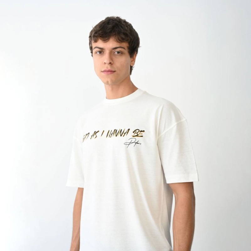 Erkek Baskılı T-Shirt Kısa Kol Bisiklet Yaka Regular Fit Rahat Kalıp Günlük Tişört- Beyaz Erkek Baskılı T-Shirt Kısa Kol Bisiklet Yaka Regular Fit Rahat Kalıp Günlük Tişört- Beyaz