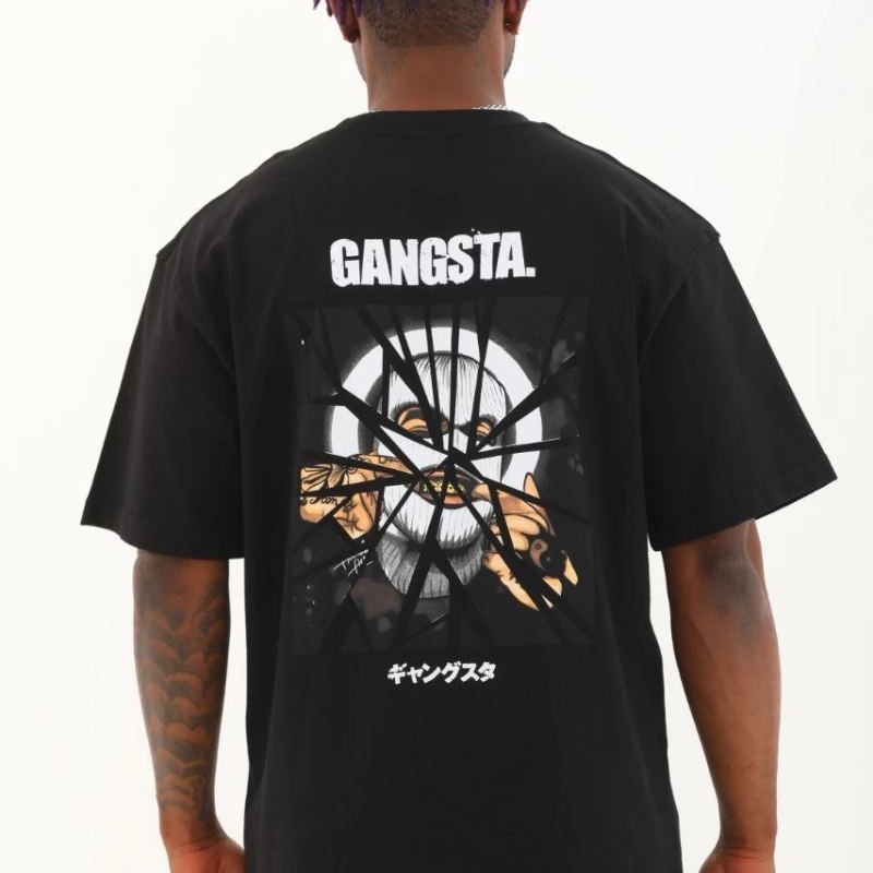 Erkek Baskılı T-Shirt Kısa Kol Bisiklet Yaka Regular Fit Rahat Kalıp Günlük Tişört - Siyah Erkek Baskılı T-Shirt Kısa Kol Bisiklet Yaka Regular Fit Rahat Kalıp Günlük Tişört - Siyah