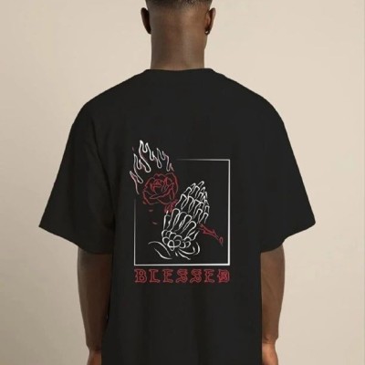 Erkek Baskılı T-Shirt Kısa Kol Bisiklet Yaka Regular Fit Rahat Kalıp Günlük Tişört - Siyah Erkek Baskılı T-Shirt Kısa Kol Bisiklet Yaka Regular Fit Rahat Kalıp Günlük Tişört - Siyah