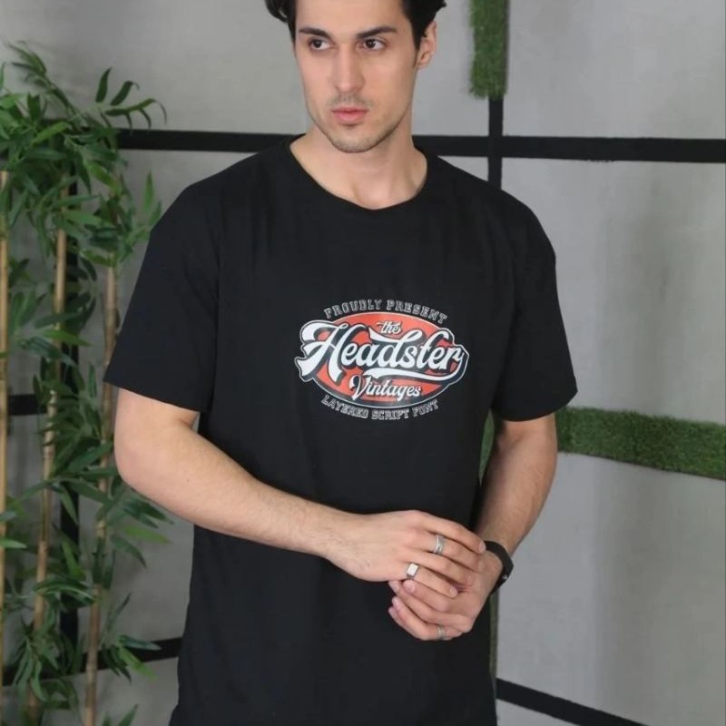 Erkek Baskılı T-Shirt Kısa Kol Bisiklet Yaka Regular Fit Rahat Kalıp Günlük Tişört - Siyah Erkek Baskılı T-Shirt Kısa Kol Bisiklet Yaka Regular Fit Rahat Kalıp Günlük Tişört - Siyah