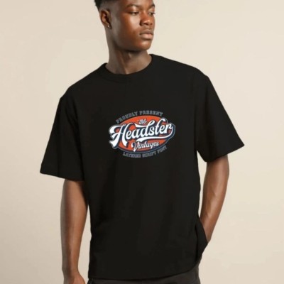 Erkek Baskılı T-Shirt Kısa Kol Bisiklet Yaka Regular Fit Rahat Kalıp Günlük Tişört - Siyah Erkek Baskılı T-Shirt Kısa Kol Bisiklet Yaka Regular Fit Rahat Kalıp Günlük Tişört - Siyah