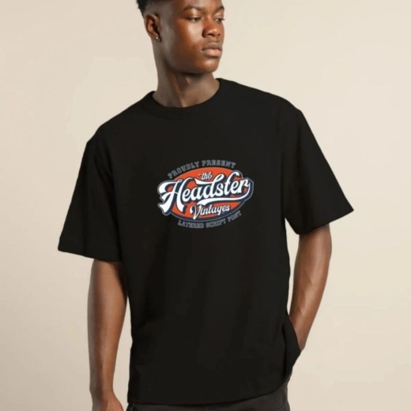 Erkek Baskılı T-Shirt Kısa Kol Bisiklet Yaka Regular Fit Rahat Kalıp Günlük Tişört - Siyah Erkek Baskılı T-Shirt Kısa Kol Bisiklet Yaka Regular Fit Rahat Kalıp Günlük Tişört - Siyah