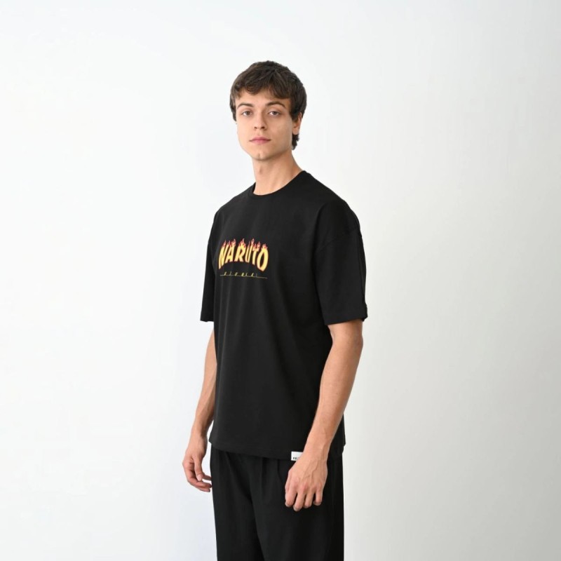Erkek Baskılı T-Shirt Kısa Kol Bisiklet Yaka Regular Fit Rahat Kalıp Günlük Tişört - Siyah Erkek Baskılı T-Shirt Kısa Kol Bisiklet Yaka Regular Fit Rahat Kalıp Günlük Tişört - Siyah