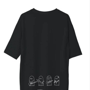 Erkek Baskılı T-Shirt Kısa Kol Bisiklet Yaka Regular Fit Rahat Kalıp Günlük Tişört - Siyah Erkek Baskılı T-Shirt Kısa Kol Bisiklet Yaka Regular Fit Rahat Kalıp Günlük Tişört - Siyah