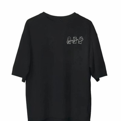 Erkek Baskılı T-Shirt Kısa Kol Bisiklet Yaka Regular Fit Rahat Kalıp Günlük Tişört - Siyah Erkek Baskılı T-Shirt Kısa Kol Bisiklet Yaka Regular Fit Rahat Kalıp Günlük Tişört - Siyah