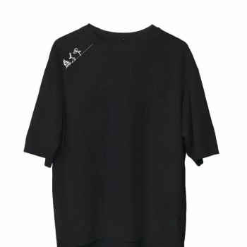 Erkek Baskılı T-Shirt Kısa Kol Bisiklet Yaka Regular Fit Rahat Kalıp Günlük Tişört - Siyah Erkek Baskılı T-Shirt Kısa Kol Bisiklet Yaka Regular Fit Rahat Kalıp Günlük Tişört - Siyah