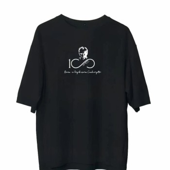 Erkek Baskılı T-Shirt Kısa Kol Bisiklet Yaka Regular Fit Rahat Kalıp Günlük Tişört - Siyah Erkek Baskılı T-Shirt Kısa Kol Bisiklet Yaka Regular Fit Rahat Kalıp Günlük Tişört - Siyah