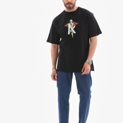 Erkek Baskılı T-Shirt Kısa Kol Bisiklet Yaka Regular Fit Rahat Kalıp Tişört - Siyah Erkek Baskılı T-Shirt Kısa Kol Bisiklet Yaka Regular Fit Rahat Kalıp Tişört - Siyah