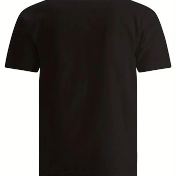 Erkek Baskılı T-Shirt Kısa Kol Bisiklet Yaka Regular Fit Rahat Kalıp Tişört - Siyah Erkek Baskılı T-Shirt Kısa Kol Bisiklet Yaka Regular Fit Rahat Kalıp Tişört - Siyah