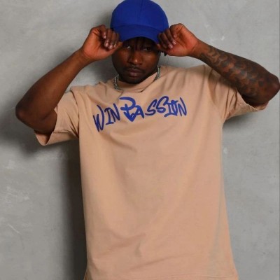 Erkek Baskılı T-Shirt Kısa Kol Bisiklet Yaka Regular Fit Tişört - Bej Erkek Baskılı T-Shirt Kısa Kol Bisiklet Yaka Regular Fit Tişört - Bej