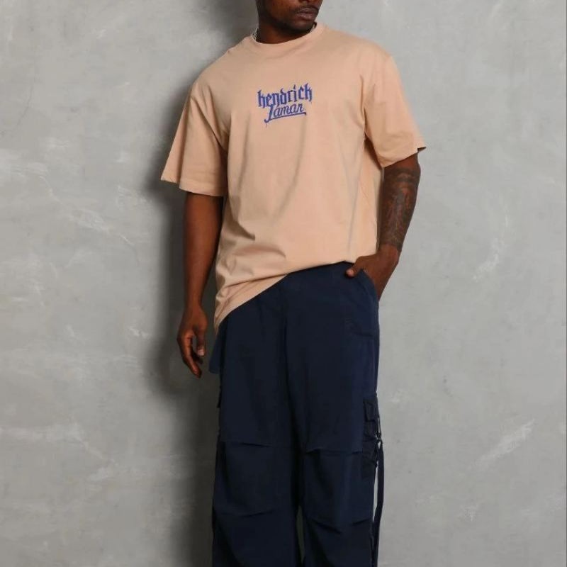 Erkek Baskılı T-Shirt Kısa Kol Bisiklet Yaka Regular Fit Tişört - Bej Erkek Baskılı T-Shirt Kısa Kol Bisiklet Yaka Regular Fit Tişört - Bej