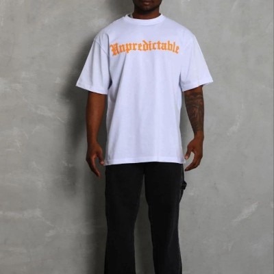 Erkek Baskılı T-Shirt Kısa Kol Bisiklet Yaka Regular Fit Tişört - Beyaz Erkek Baskılı T-Shirt Kısa Kol Bisiklet Yaka Regular Fit Tişört - Beyaz