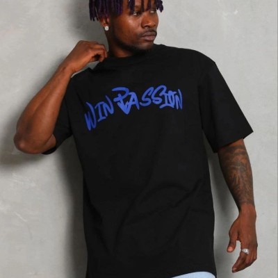 Erkek Baskılı T-Shirt Kısa Kol Bisiklet Yaka Regular Fit Tişört - Siyah Erkek Baskılı T-Shirt Kısa Kol Bisiklet Yaka Regular Fit Tişört - Siyah