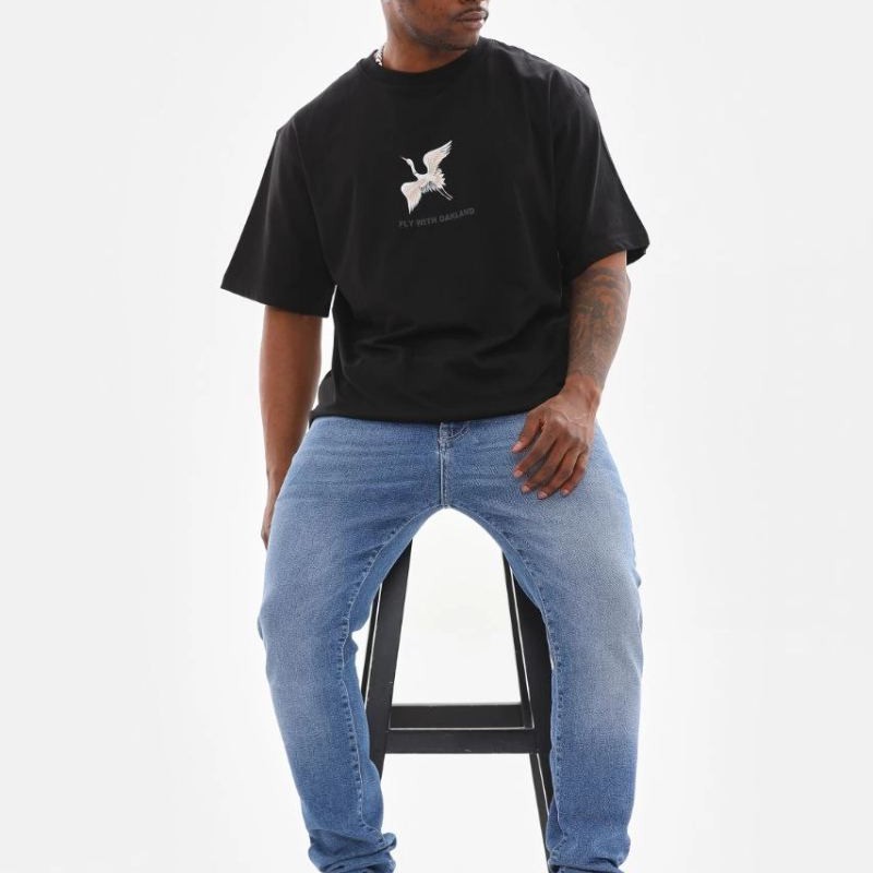 Erkek Baskılı T-Shirt Yazlık Kısa Kol Bisiklet Yaka Tişört - Siyah Erkek Baskılı T-Shirt Yazlık Kısa Kol Bisiklet Yaka Tişört - Siyah