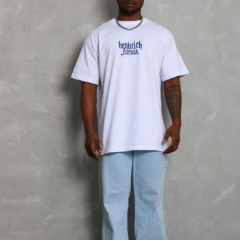 Erkek Baskılı Tişört Kısa Kol Bisiklet Yaka Oversize T-Shirt - Beyaz Erkek Baskılı Tişört Kısa Kol Bisiklet Yaka Oversize T-Shirt - Beyaz