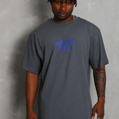 Erkek Baskılı Tişört Kısa Kol Bisiklet Yaka Oversize T-Shirt - Füme Erkek Baskılı Tişört Kısa Kol Bisiklet Yaka Oversize T-Shirt - Füme