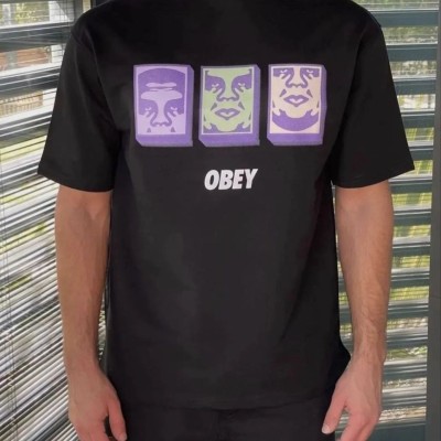 ERKEK Bisiklet Yaka Baskılı Oversize Kısa kol T-Shirt - Siyah ERKEK Bisiklet Yaka Baskılı Oversize Kısa kol T-Shirt - Siyah