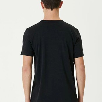 ERKEK Düz Tişört Bisiklet Yaka Regular Fit Yazlık Kısa kol T-Shirt - Siyah ERKEK Düz Tişört Bisiklet Yaka Regular Fit Yazlık Kısa kol T-Shirt - Siyah