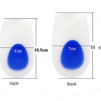 Erkek İçin Darbe Emici Topuk Silikonu Erkek İçin Darbe Emici Topuk Silikonu