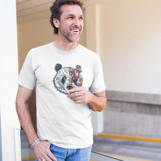 Erkek Kısa Kol Yazlık Tişört Bisiklet Yaka Baskılı Oversize T-Shirt - Beyaz Erkek Kısa Kol Yazlık Tişört Bisiklet Yaka Baskılı Oversize T-Shirt - Beyaz