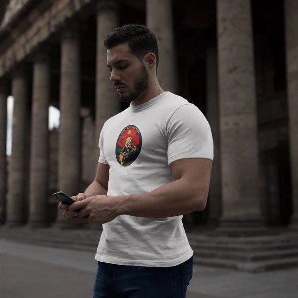 Erkek Kısa Kol Yazlık Tişört Bisiklet Yaka Baskılı Oversize T-Shirt - Beyaz Erkek Kısa Kol Yazlık Tişört Bisiklet Yaka Baskılı Oversize T-Shirt - Beyaz