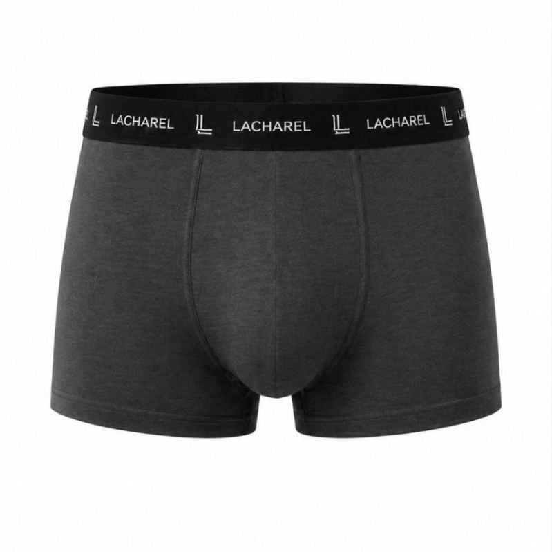 Erkek Likralı Pamuklu Nefes Alan Penye 6 Adet Boxer - Füme & Gri Erkek Likralı Pamuklu Nefes Alan Penye 6 Adet Boxer - Füme & Gri