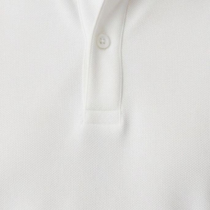 Erkek Polo Yaka Düğmeli Pike Kumaş Tişört Regular Fit Kısa Kol T-Shirt - Beyaz Erkek Polo Yaka Düğmeli Pike Kumaş Tişört Regular Fit Kısa Kol T-Shirt - Beyaz
