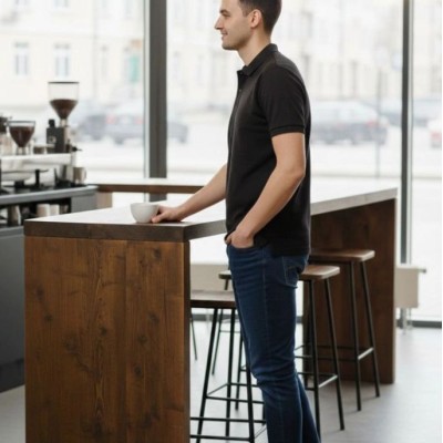 Erkek Polo Yaka Düğmeli Pike Kumaş Tişört Regular Fit Kısa Kol T-Shirt - Siyah Erkek Polo Yaka Düğmeli Pike Kumaş Tişört Regular Fit Kısa Kol T-Shirt - Siyah
