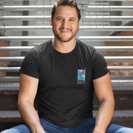 Erkek Tişort Bisiklet Yaka Baskılı Kısa kol T-Shirt - Siyah Erkek Tişort Bisiklet Yaka Baskılı Kısa kol T-Shirt - Siyah