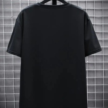 Erkek Tişört FUTRE Baskılı Kısa Kol Bisiklet Yaka T-shirt - Siyah Erkek Tişört FUTRE Baskılı Kısa Kol Bisiklet Yaka T-shirt - Siyah