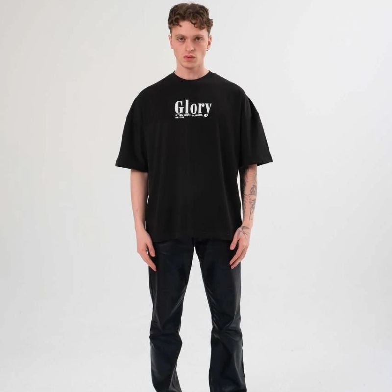 Erkek Tişört Yazlık Bisiklet Yaka Baskılı Kısa kol T-Shirt - Siyah Erkek Tişört Yazlık Bisiklet Yaka Baskılı Kısa kol T-Shirt - Siyah