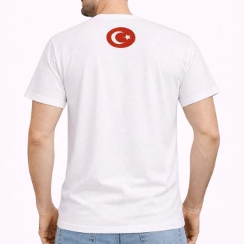 Erkek TÜRKİYE Baskılı Tişört Ay Yıldız 2026 Dünya Kupası Taraftar Forma T-Shirt - Beyaz Erkek TÜRKİYE Baskılı Tişört Ay Yıldız 2026 Dünya Kupası Taraftar Forma T-Shirt - Beyaz