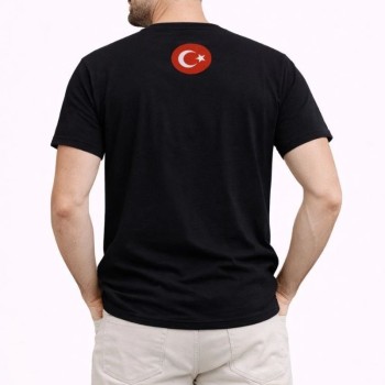 Erkek TÜRKİYE Baskılı Tişört Ay Yıldız 2026 Dünya Kupası Taraftar Forma T-Shirt - Siyah Erkek TÜRKİYE Baskılı Tişört Ay Yıldız 2026 Dünya Kupası Taraftar Forma T-Shirt - Siyah